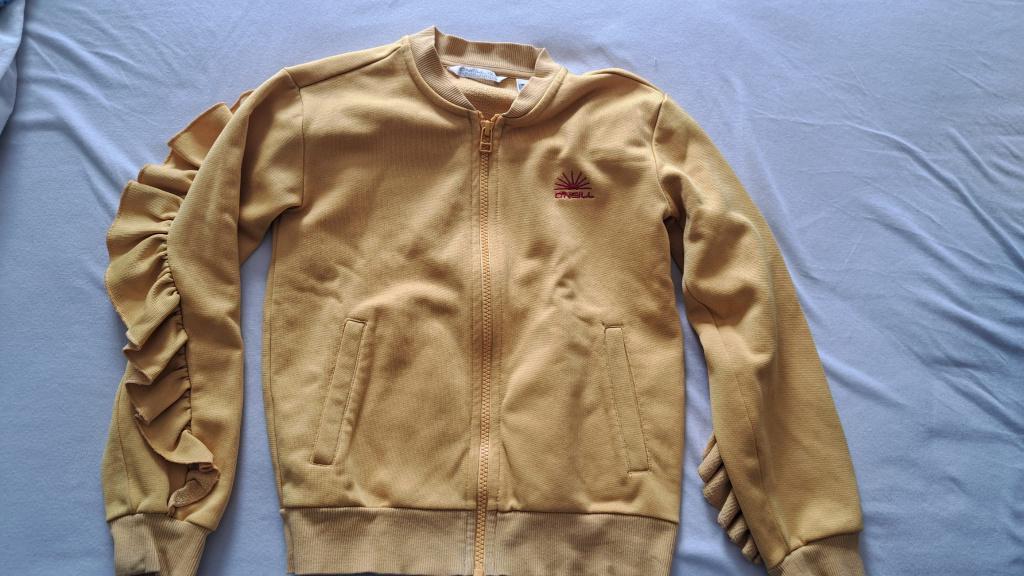 geel oneill vest maat 128, Gebruikt, Oneill, Meisje, Trui of Vest