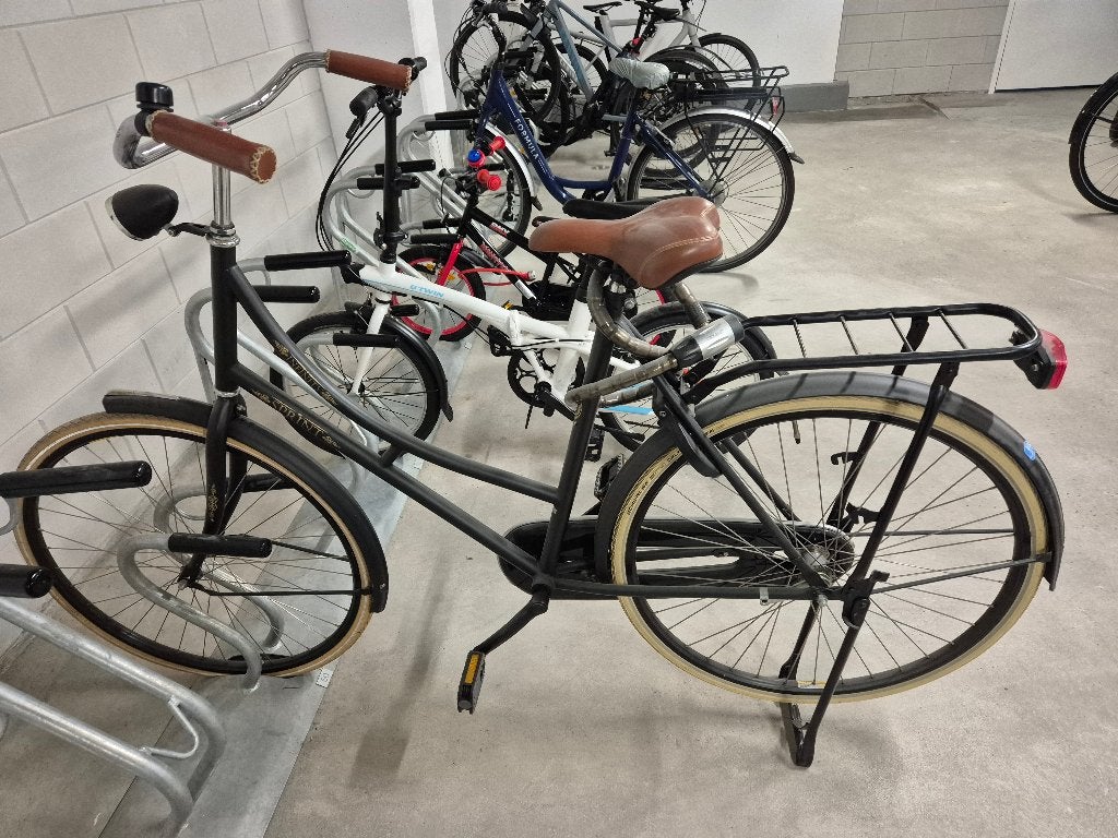 Oma fiets, Ophalen, Gebruikt, Terugtraprem