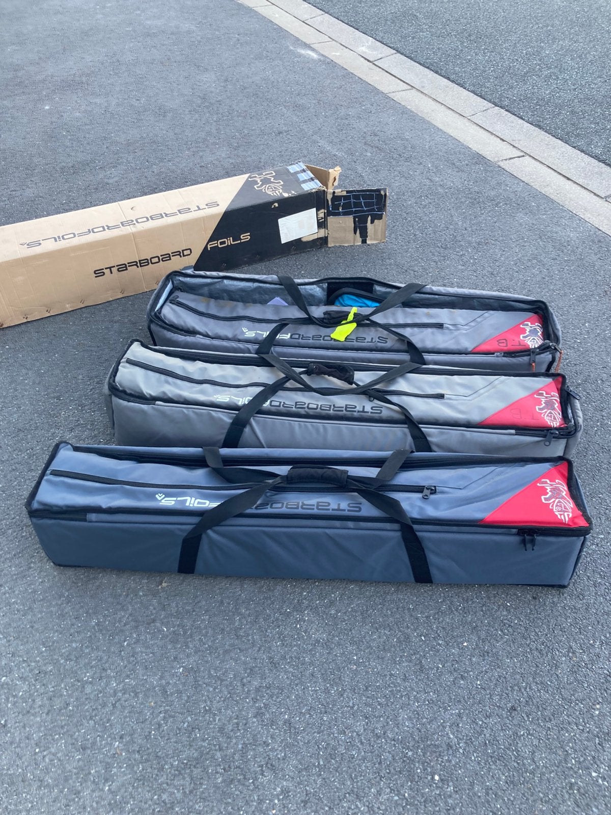 Starboard windfoil materiaal, Ophalen, Starboard, Zeil, Gebruikt