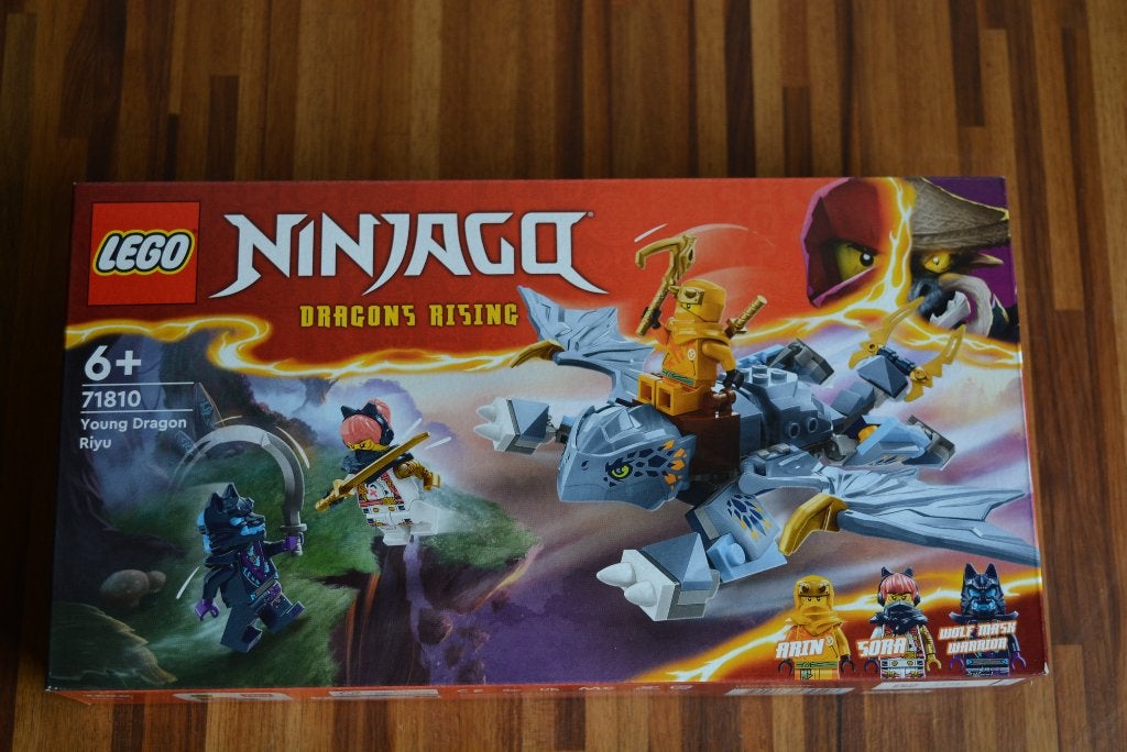 Lego Ninjago 71810 I Jonge draak Riyu Gloednieuw in doos, Lego, Nieuw, Ophalen of Verzenden, Ongeopend/sealed