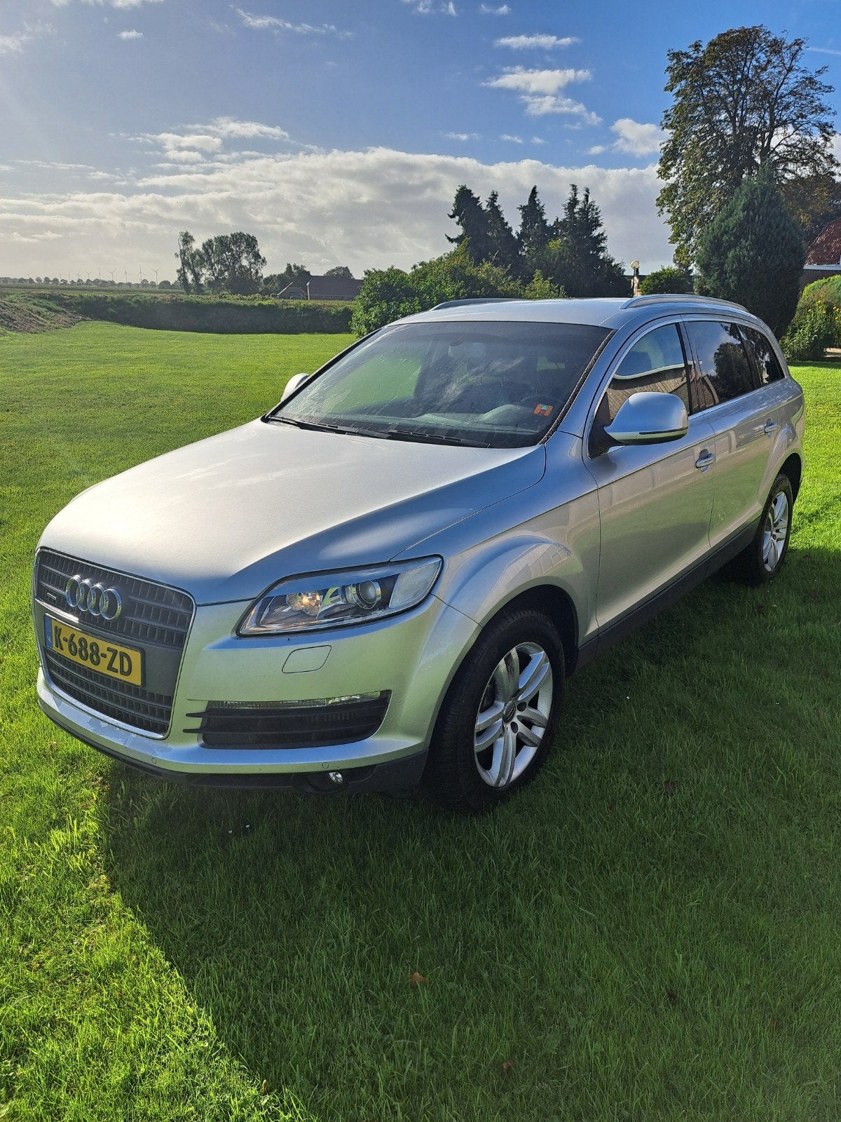 Audi Q7. 3.0 TDI  Quattro.Tiptronic.Leder.Trekhaak., 232 pk, Diesel, 2967 cc, Te koop