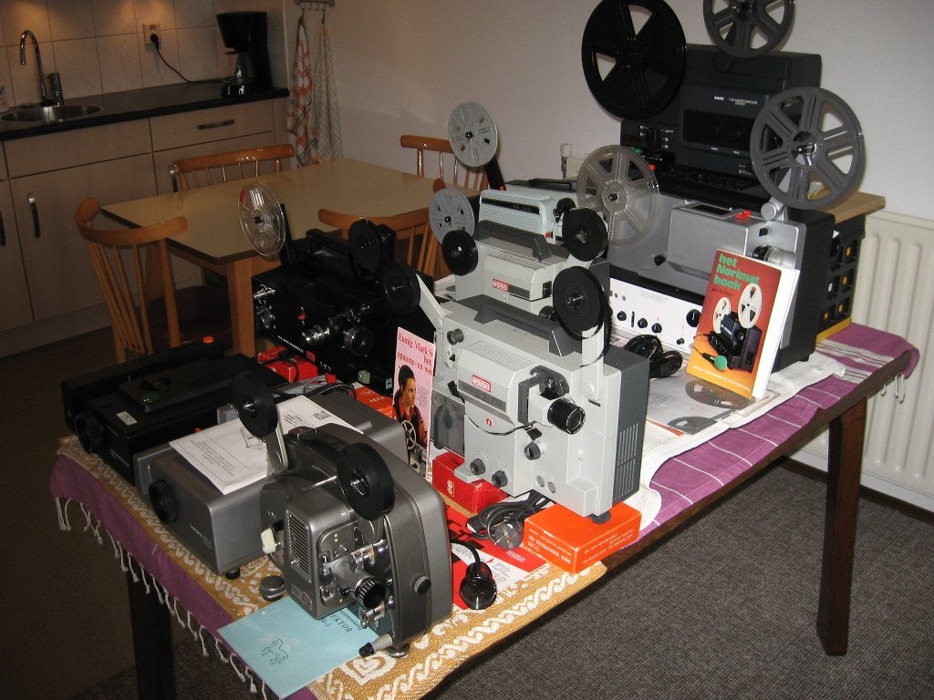 filmapparatuur, Ophalen, 1960 tot 1980, Overige typen