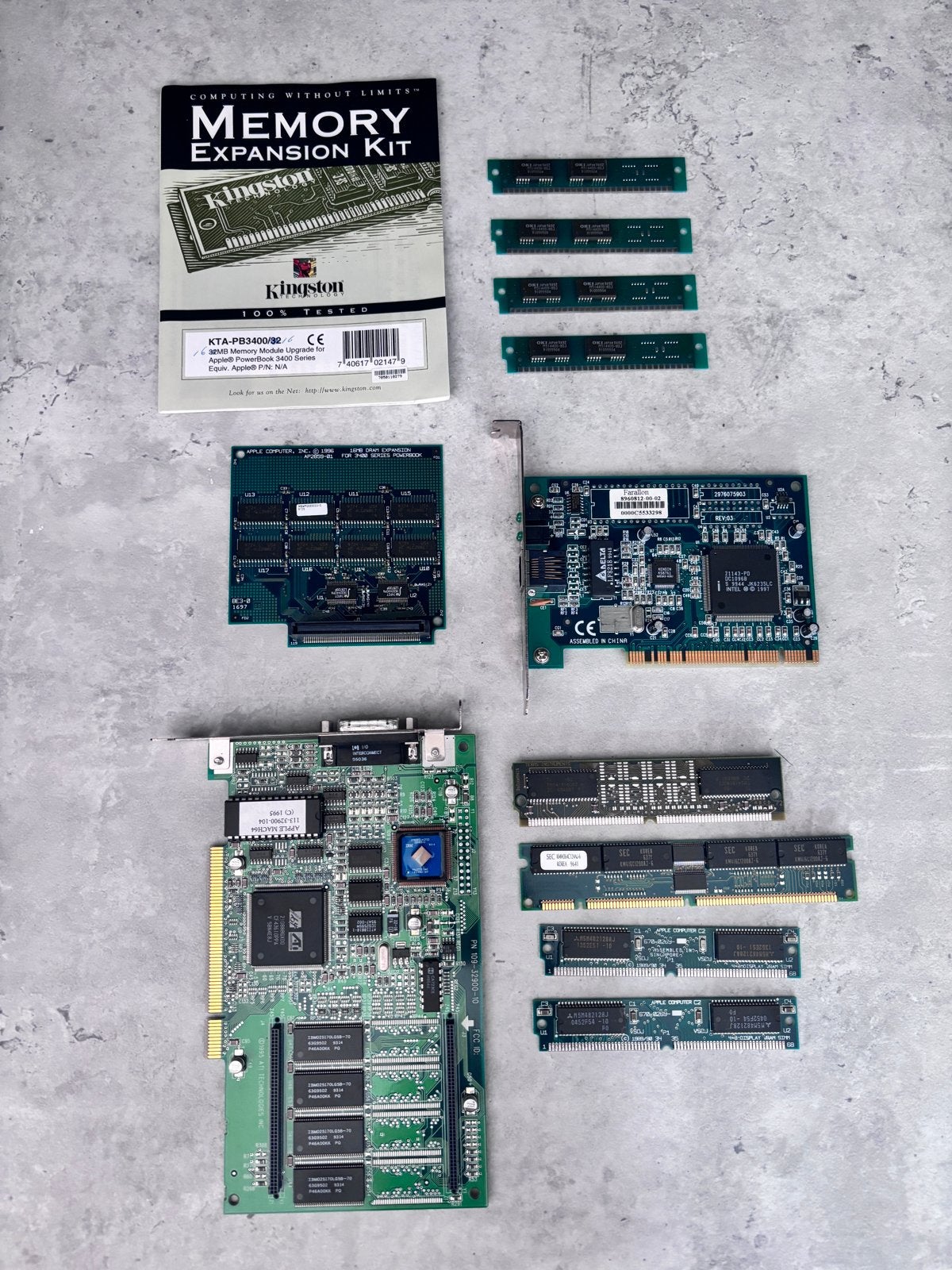 Apple Macintosh vintage uitbreidingskaarten & RAM geheugen, Computers en Software, Ophalen, Gebruikt, 32 GB, Overige soorten