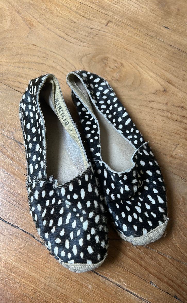 Manfield Espadrilles maat 38, Ophalen of Verzenden, Zo goed als nieuw, Espadrilles of Moccasins