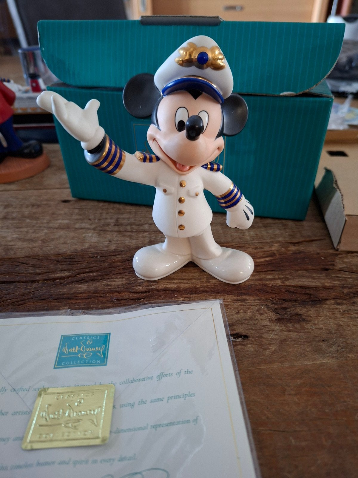 Wdcc mickey mouse, Ophalen of Verzenden, Mickey Mouse, Zo goed als nieuw, Beeldje of Figuurtje