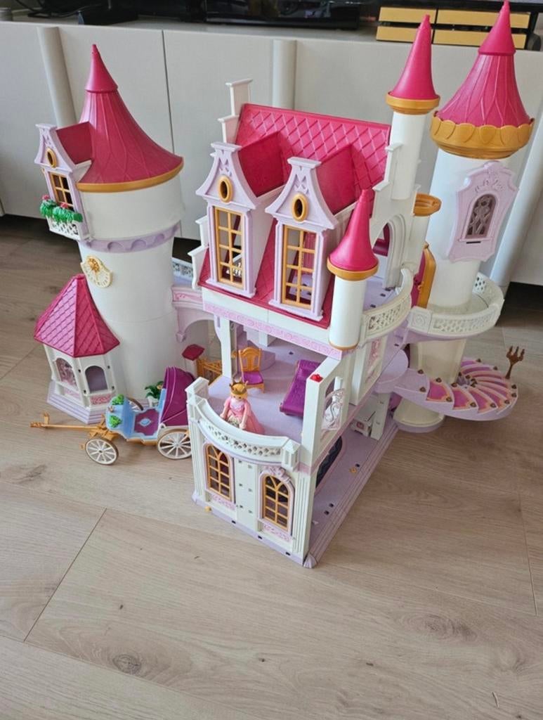 Playmobil prinsessen kasteel, Ophalen, Gebruikt, Complete set