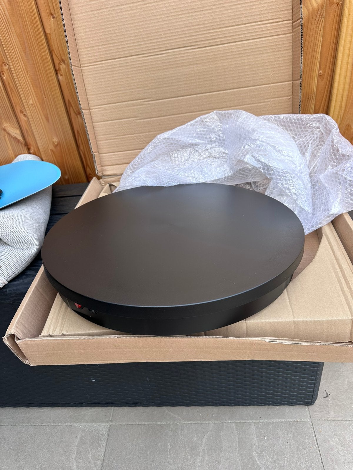 elektrisch draaiplateau 52 cm display / fotografie – zwart, Ophalen, Nieuw, Overige typen