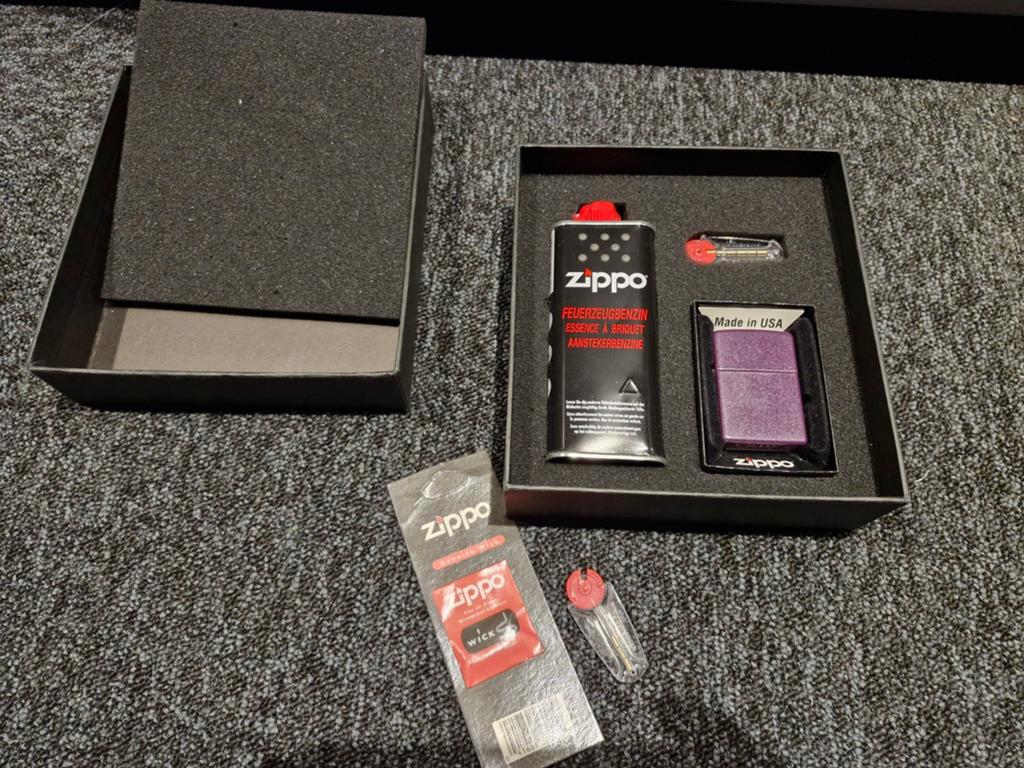 Zippo set, Ophalen of Verzenden, Zo goed als nieuw