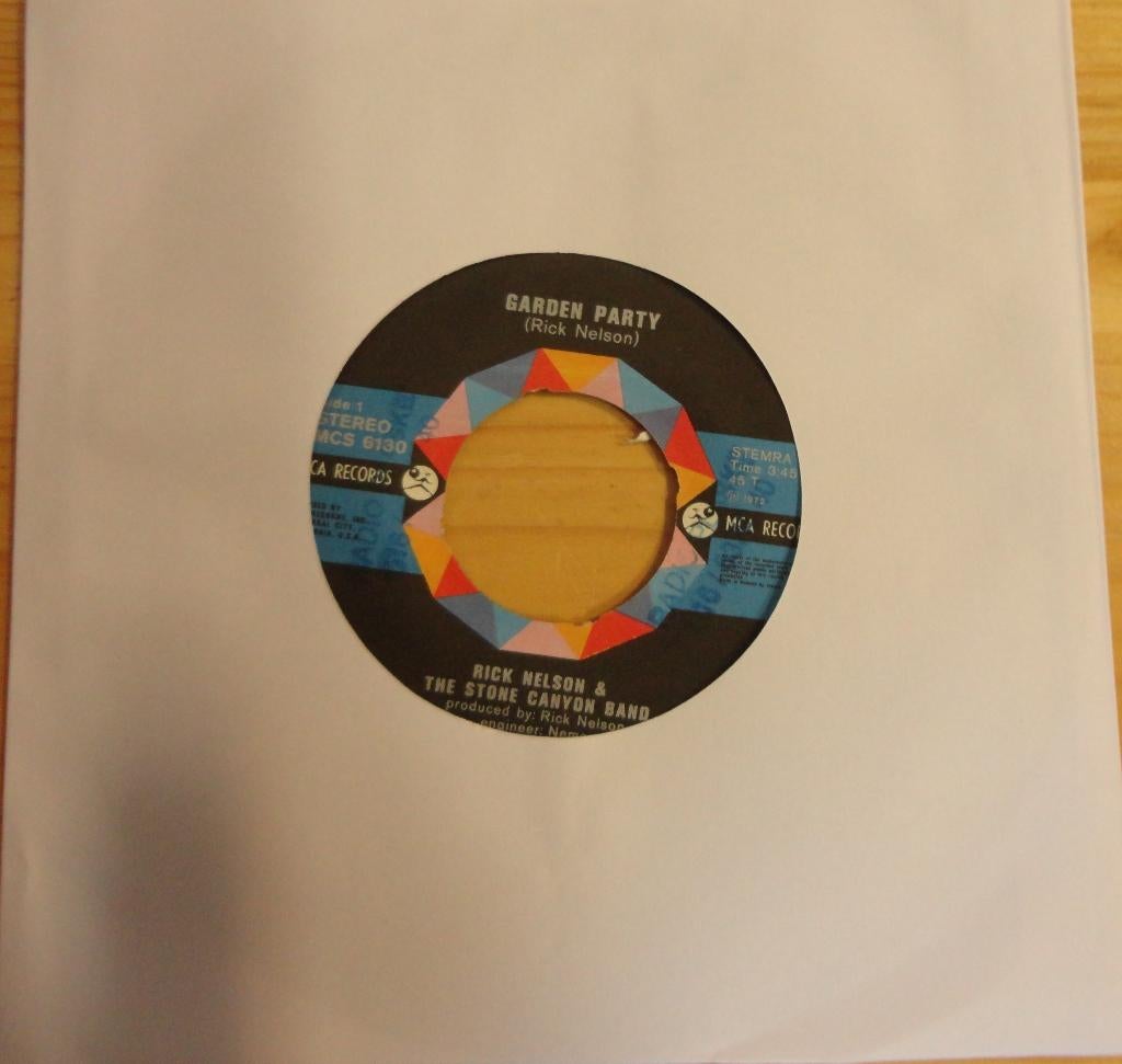 Rick Nelson & Stone Canyon Band > Garden Party, Gebruikt, 7 inch, Single, Ophalen of Verzenden