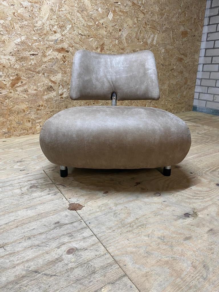 Leolux Pallone Design Fauteuil refurbished, Ophalen, 75 tot 100 cm, Stof, 50 tot 75 cm