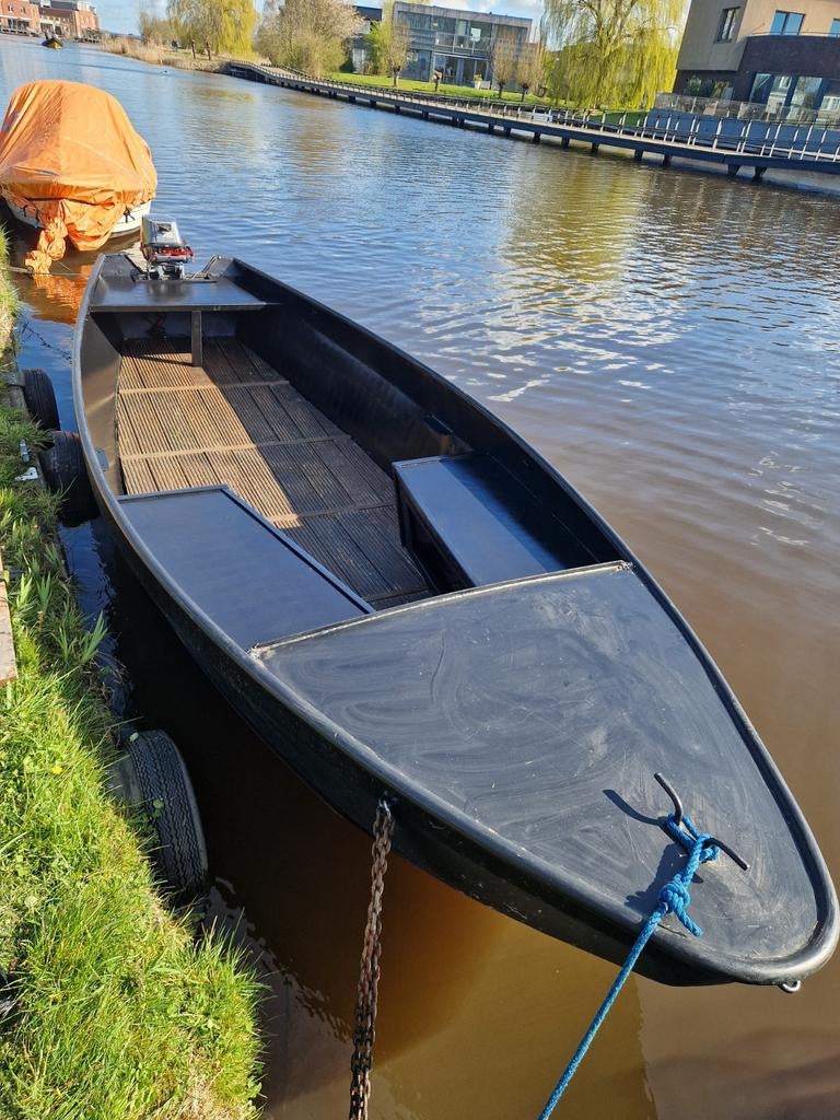 Vlet met nieuwe tent en electrishe start, Ophalen, Gebruikt, Tot 10 pk, Staal