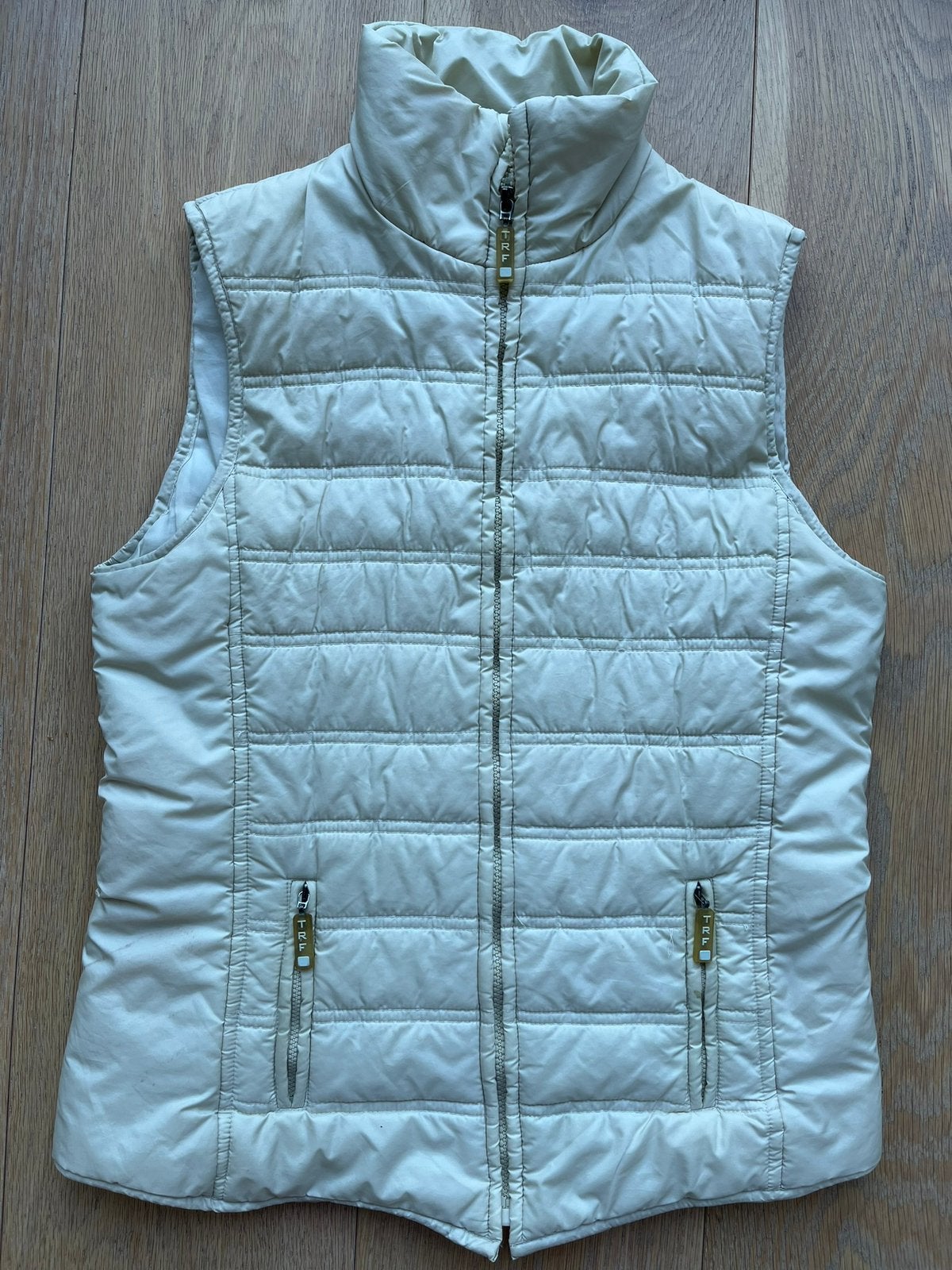 Bodywarmer Zara mt S/M, Ophalen of Verzenden, Gedragen, Maat 36 (S), Wit