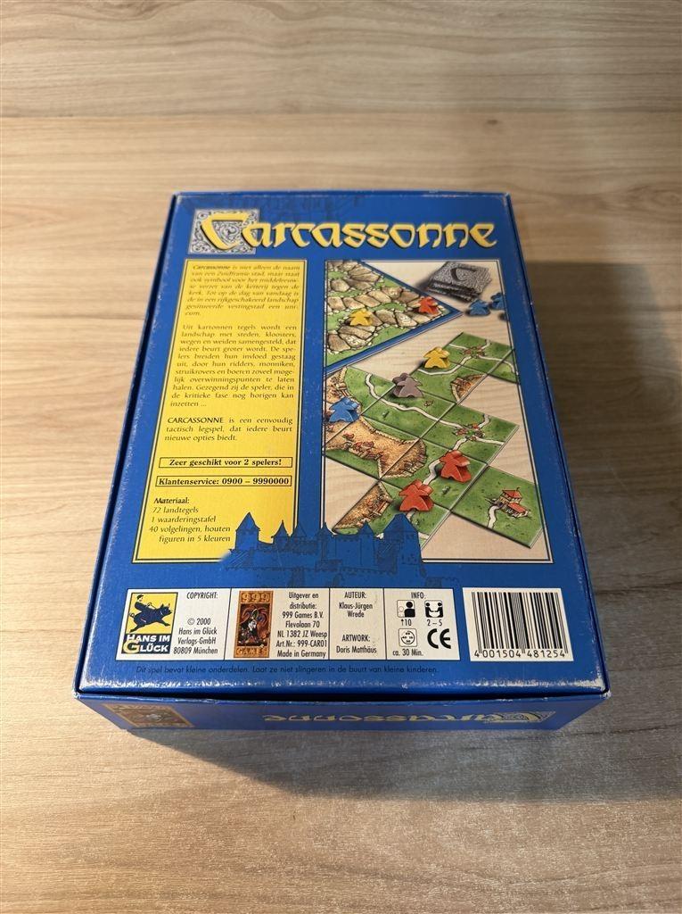 carcassonne - 999 games - s6579, Verzenden, Zo goed als nieuw