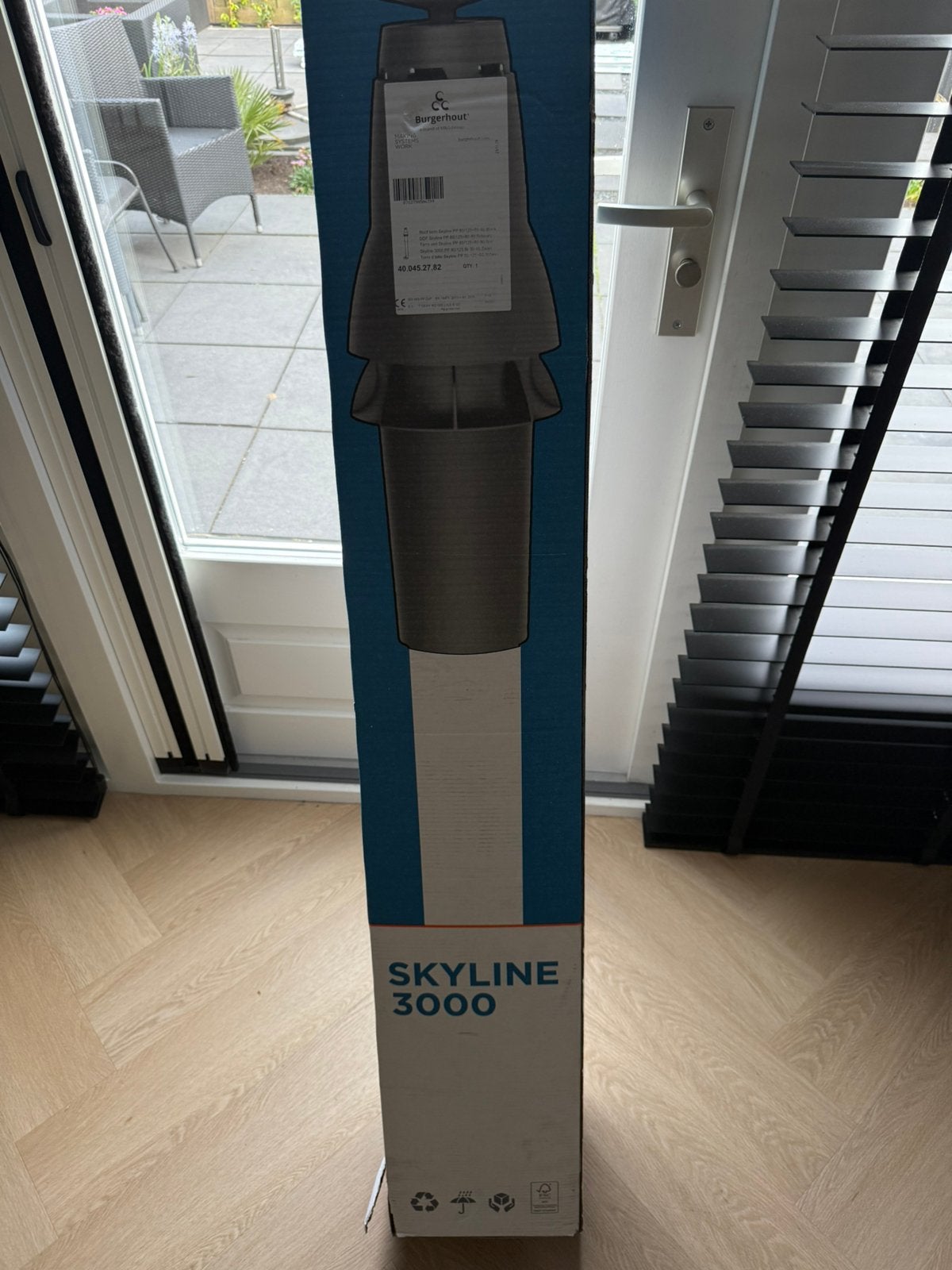 Burgerhout skyline 3000, Ophalen of Verzenden, Nieuw, Cv-ketel of Combi-ketel, Hoog rendement (Hr)