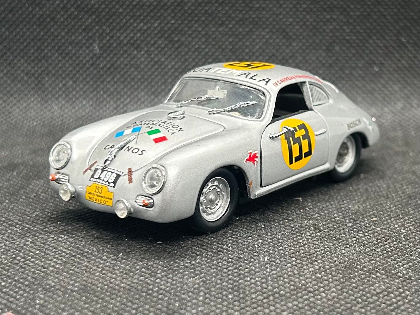 Detailcars Porsche 356 A Carrera Panamericana 1:43, Verzenden, Zo goed als nieuw, Auto, Overige merken