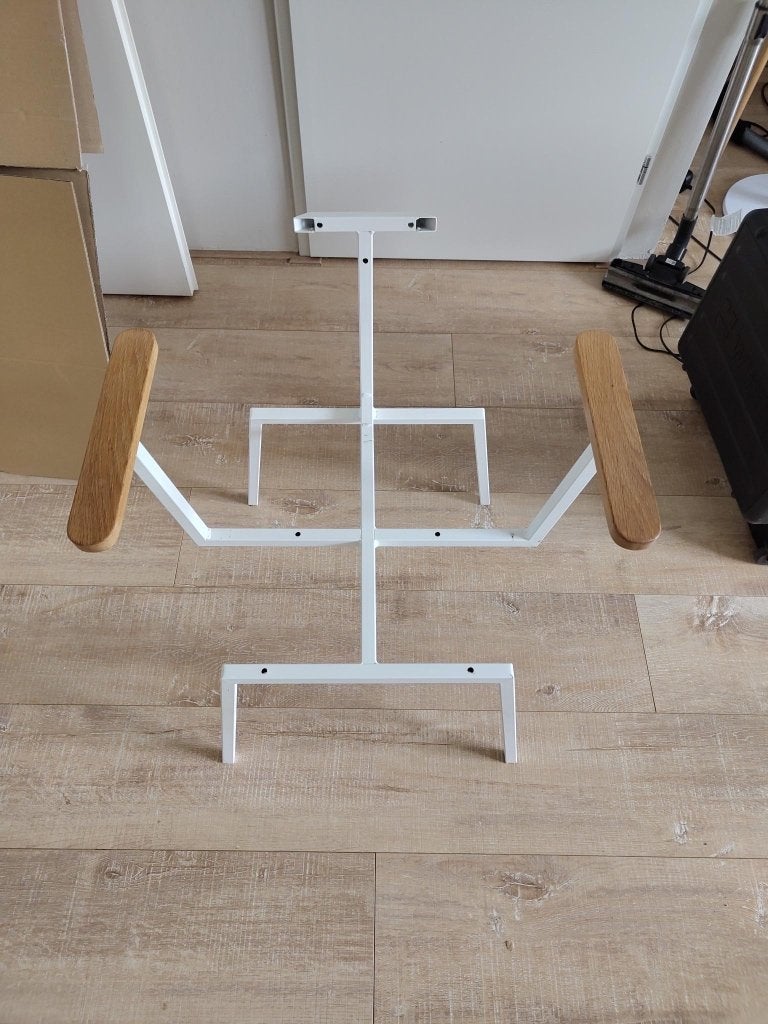 Stoel frames studio henk, Huis en Inrichting, Stoelen, Ophalen, Gebruikt, Wit, Vier