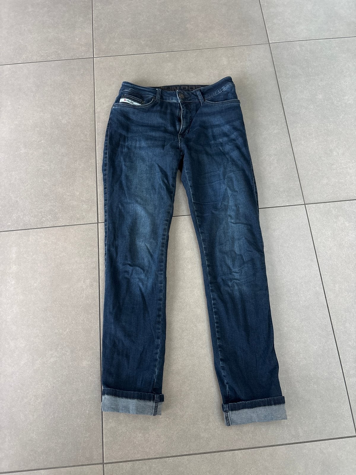John Doe Dames Motor Jeans Kevlar Maat 28/32, Motoren, Ophalen of Verzenden, Tweedehands, Dames, Broek | textiel