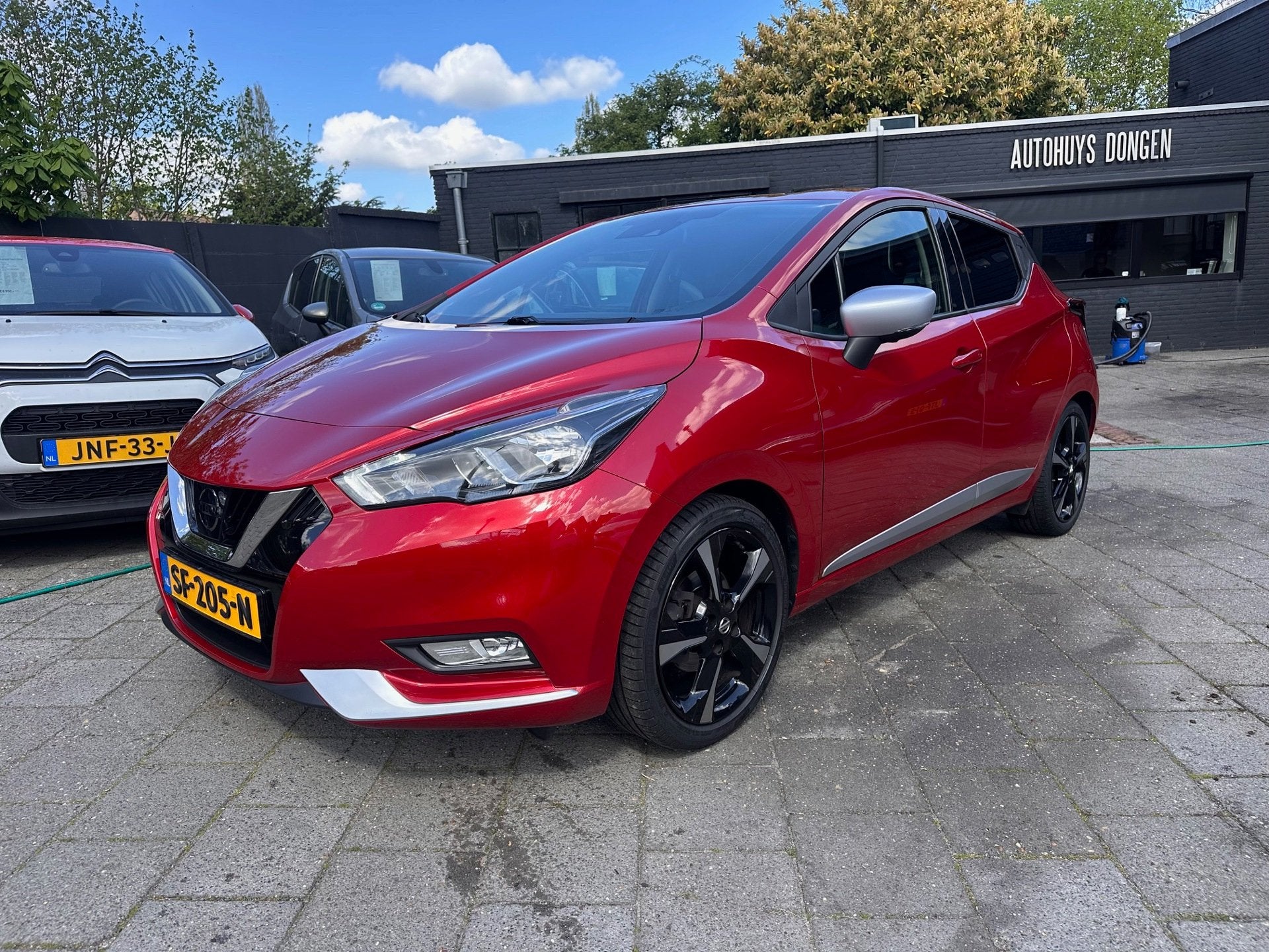 Nissan Micra 0.9 IG-T Tekna|Leder|Key-Less|Camera, Auto's, Nissan, Voorwielaandrijving, 40 €/maand, 525 kg, Handgeschakeld
