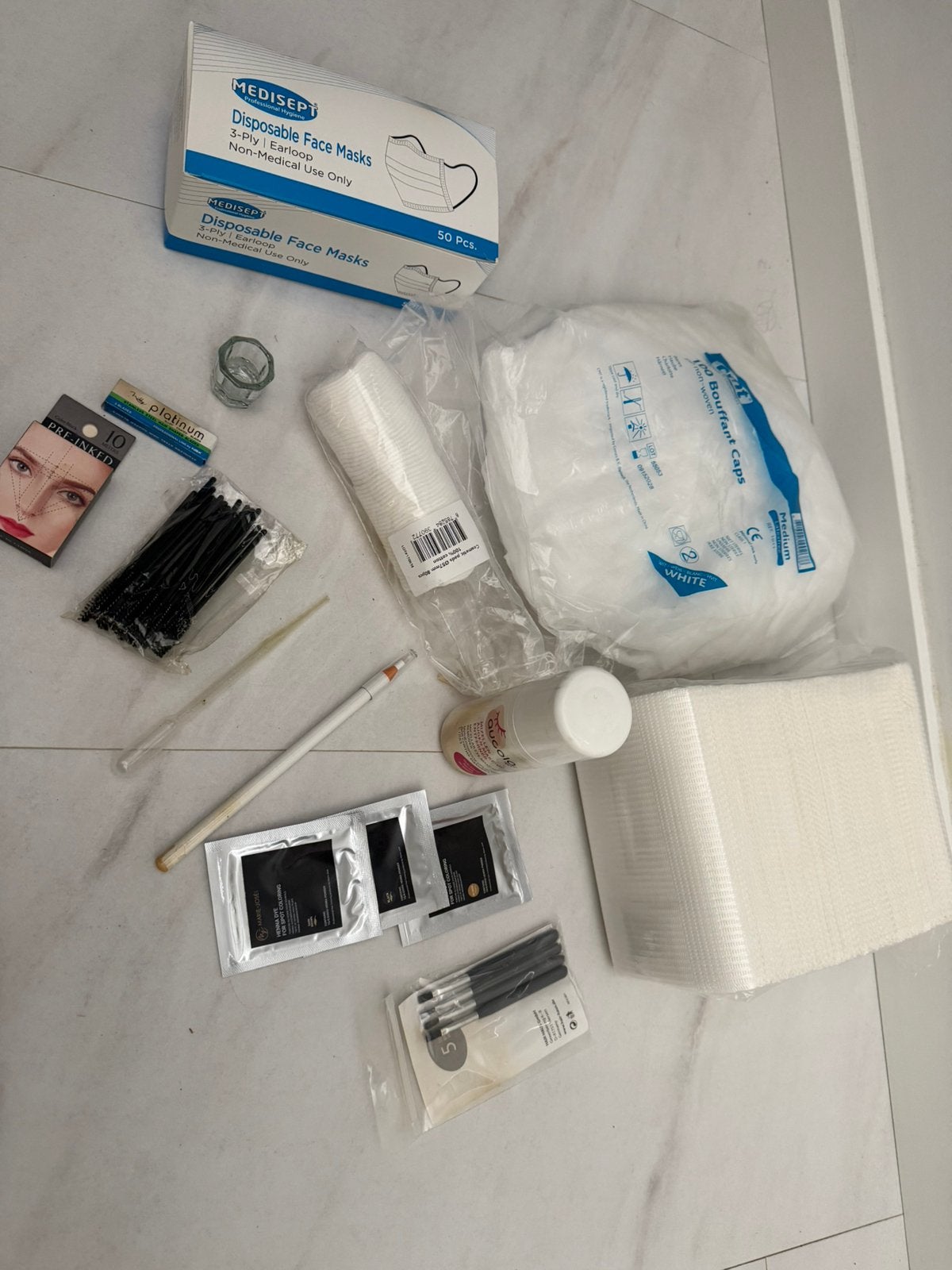Complete Henna Brows Starterset – Nieuw, Ophalen of Verzenden, Zo goed als nieuw, Handen en Nagels
