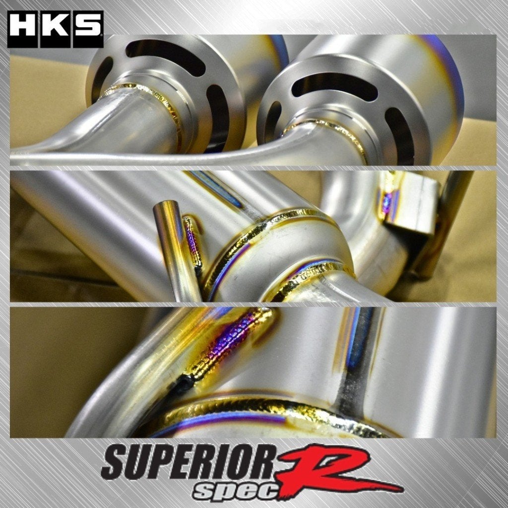 HKS Superior Spec R Titanium uitlaatsysteem - Nissan R35 GTR, Ophalen of Verzenden