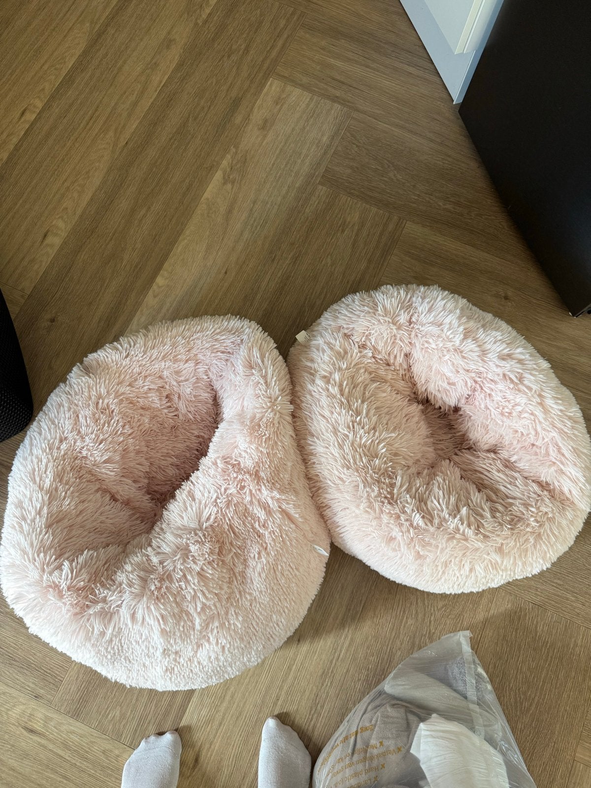Kattenmandjes roze, Ophalen of Verzenden