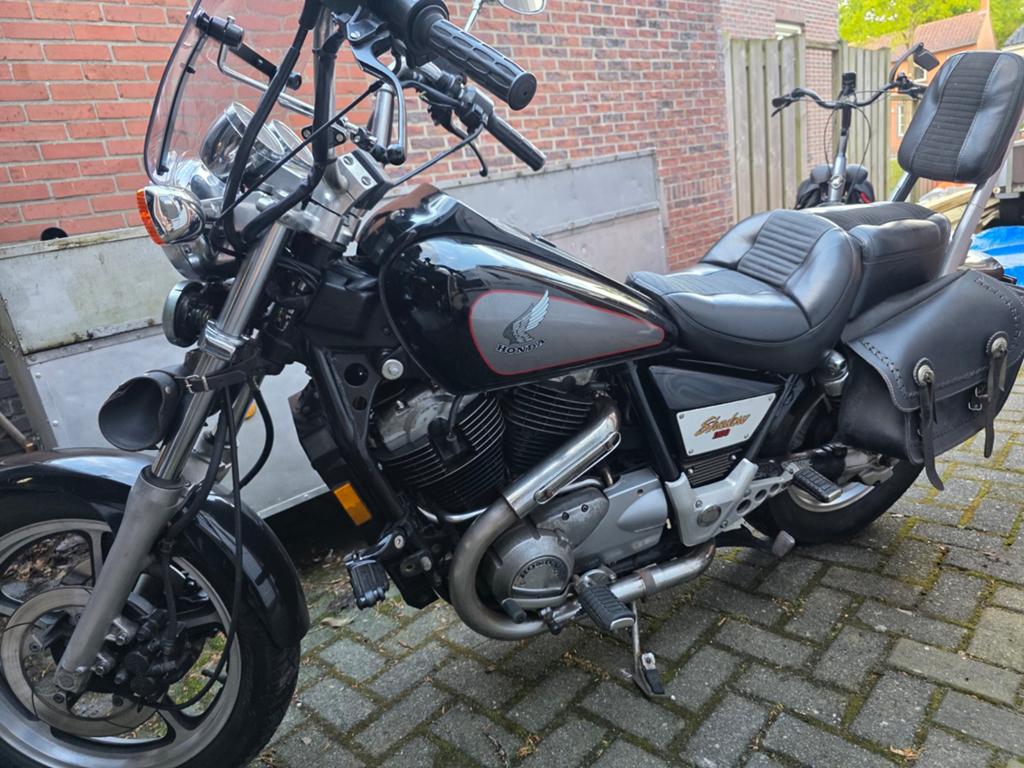 Honda Shadow VT1100 Oldtimer uit 1986 met extra's, Motoren, Ophalen of Verzenden