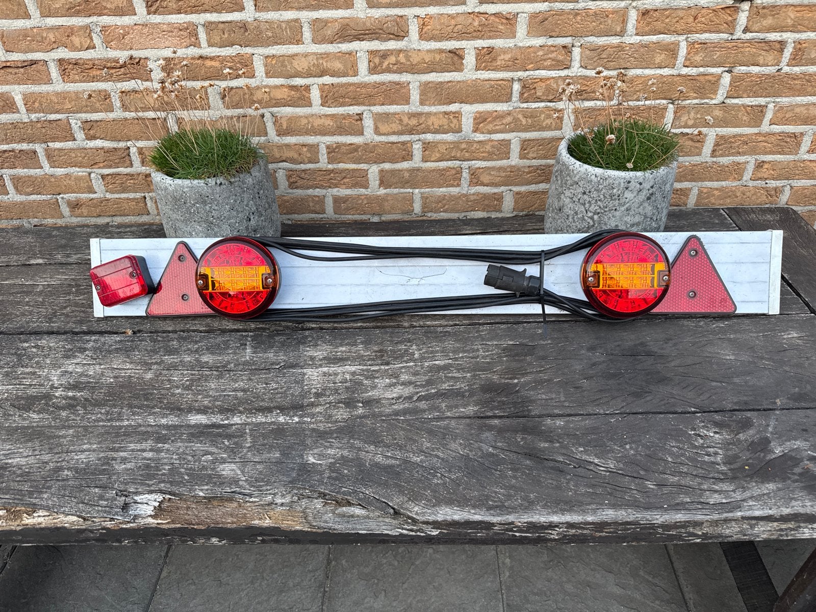 LED Verlichtingsbalk voor aanhanger/fietsendrager, Ophalen, Zo goed als nieuw