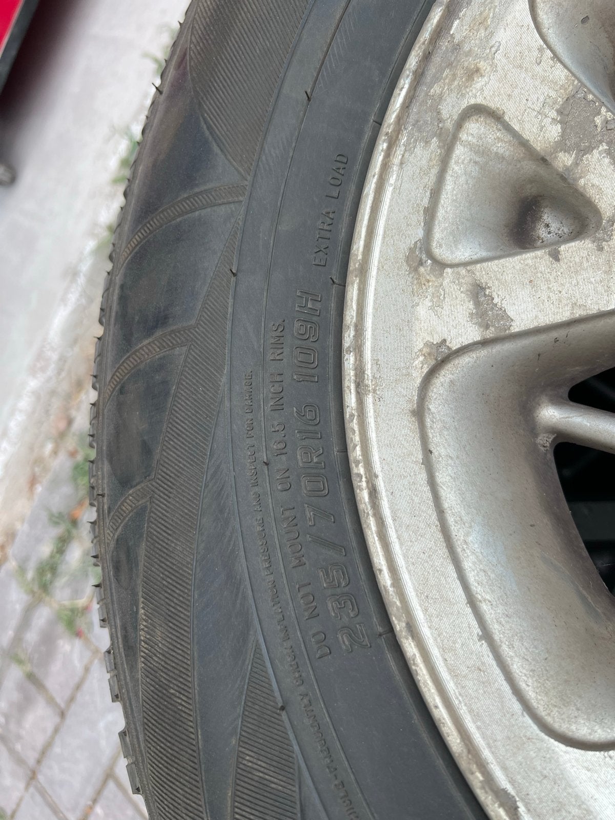 Jeep ZJ Velgen met Eurowinter Banden 235/70R16, Auto-onderdelen, Banden en Velgen, Ophalen, Gebruikt, 16 inch, Banden en Velgen