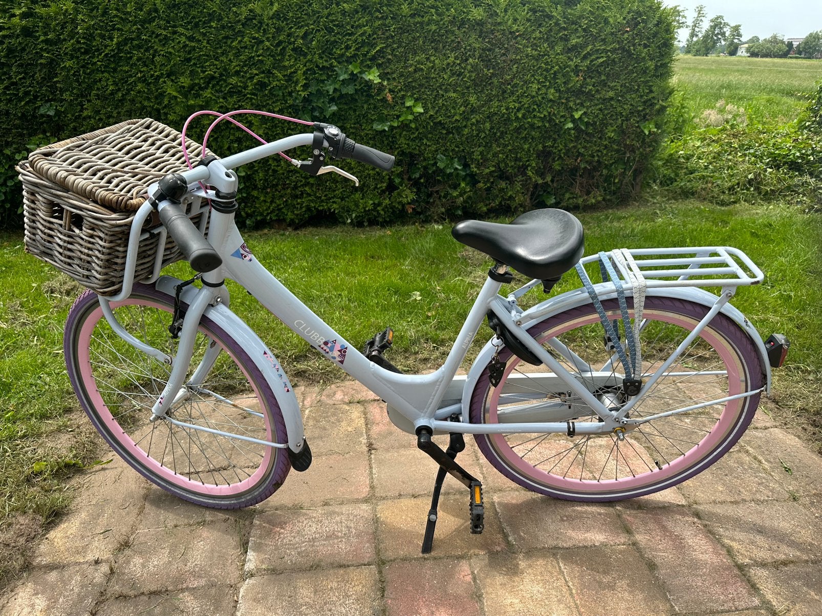 Alpina clubb meisjesfiets 26 inch, 3 versnellingen, Terugtraprem, Versnellingen, Zo goed als nieuw, Ophalen