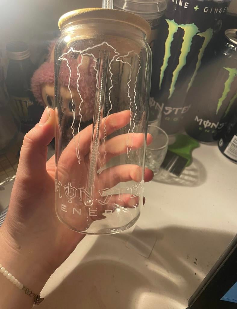Monster glas, Verzamelen, Blikken, Ophalen of Verzenden