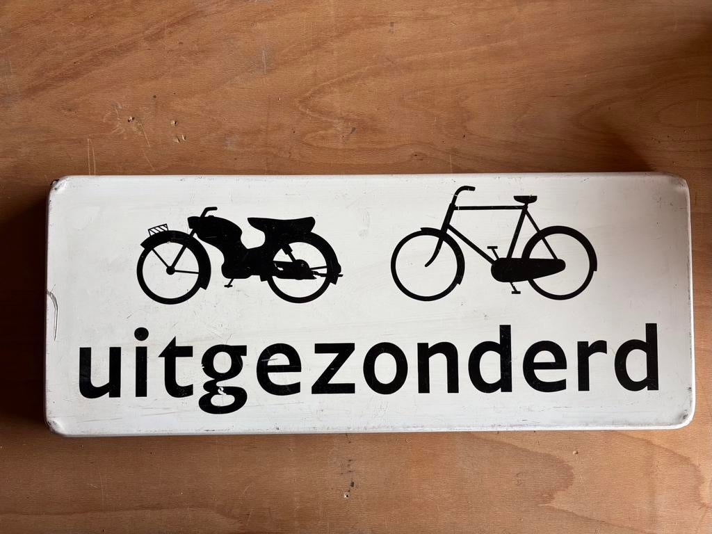 Verkeersbord, Ophalen of Verzenden, Gebruikt
