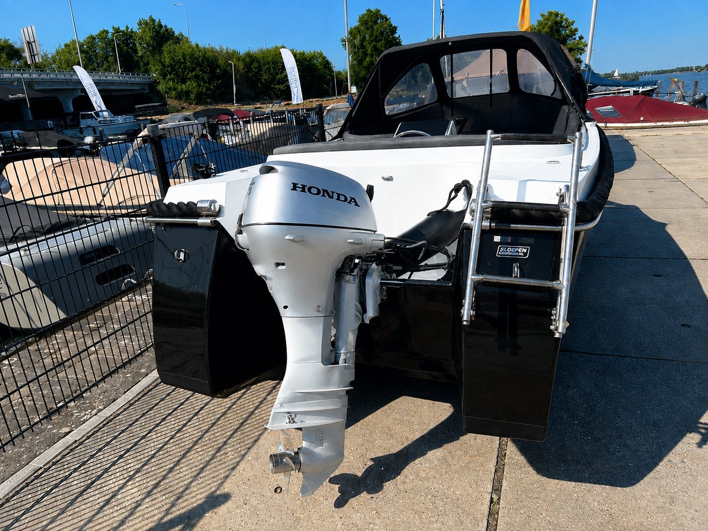 Meersloep 525 honda 15pk bwj 021 nette occasion! Koopje, Watersport en Boten, Ophalen, Zo goed als nieuw, Meersloep, Elektrische start