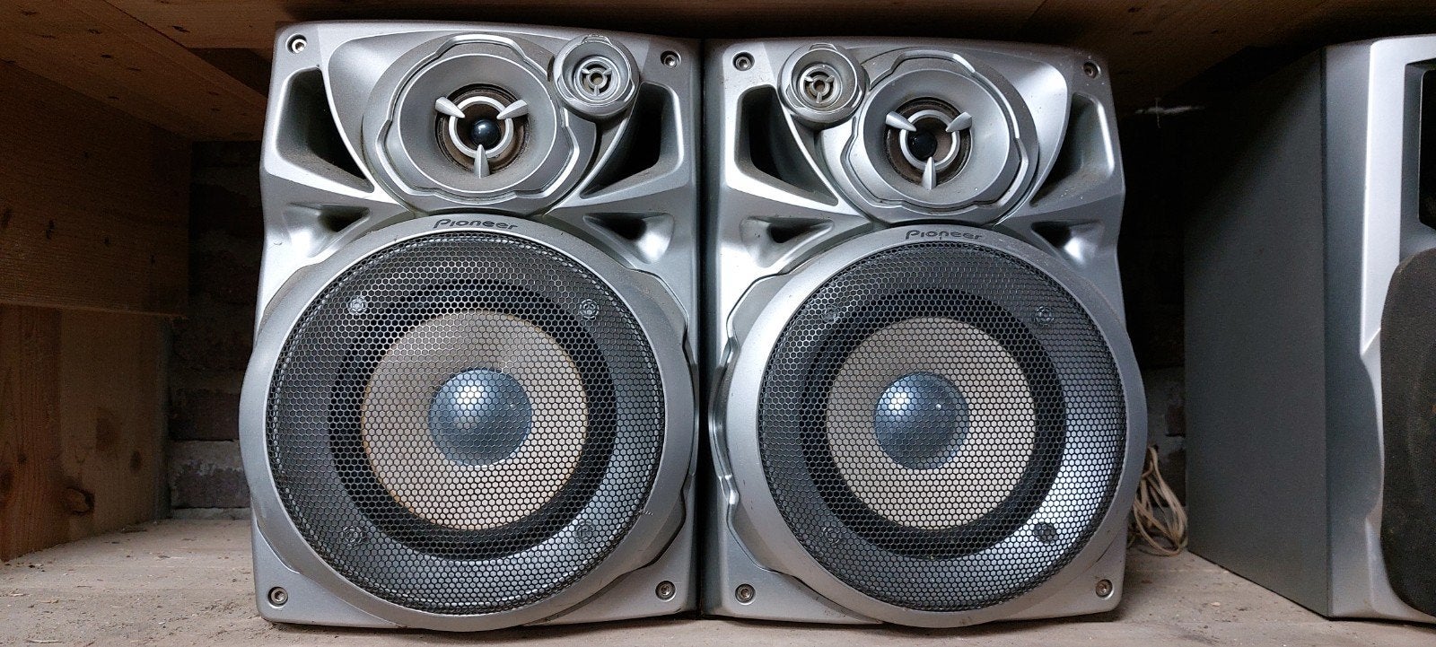 Pioneer S-A4800 (links, rechts) speakerset - 100W, Audio, Tv en Foto, Ophalen, Stereo speakers, Gebruikt, 60 tot 120 watt
