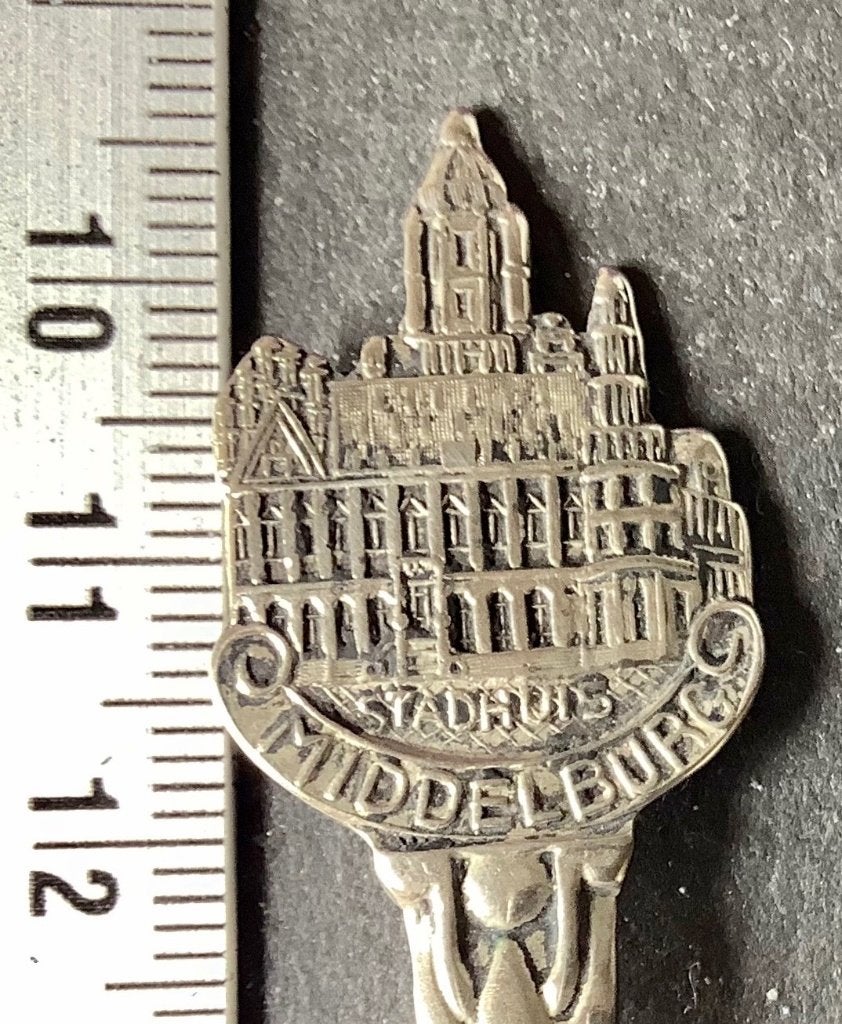 lepel, Stadhuis, Middelburg, type 2 (L18, Ophalen of Verzenden, Gebruikt