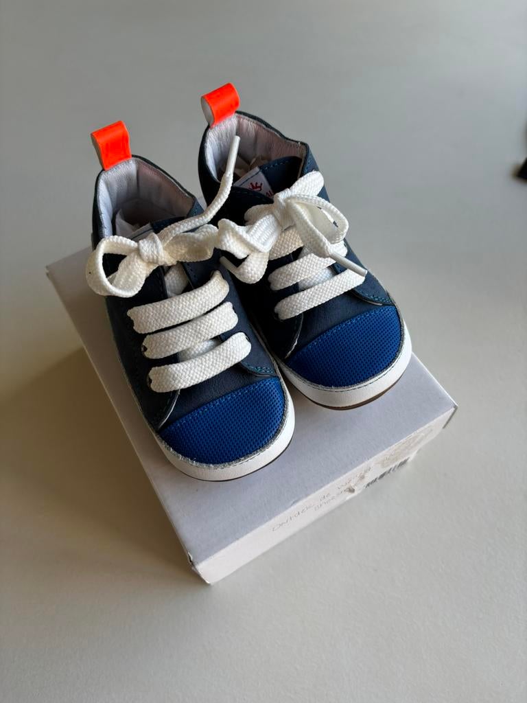 Shoesme baby/peuter schoentjes mt 20 blauw, Schoentjes, Jongetje of Meisje, Nieuw, Ophalen of Verzenden