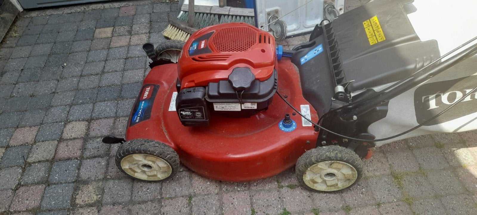 Te koop toro grasmaaier, Ophalen, Gebruikt