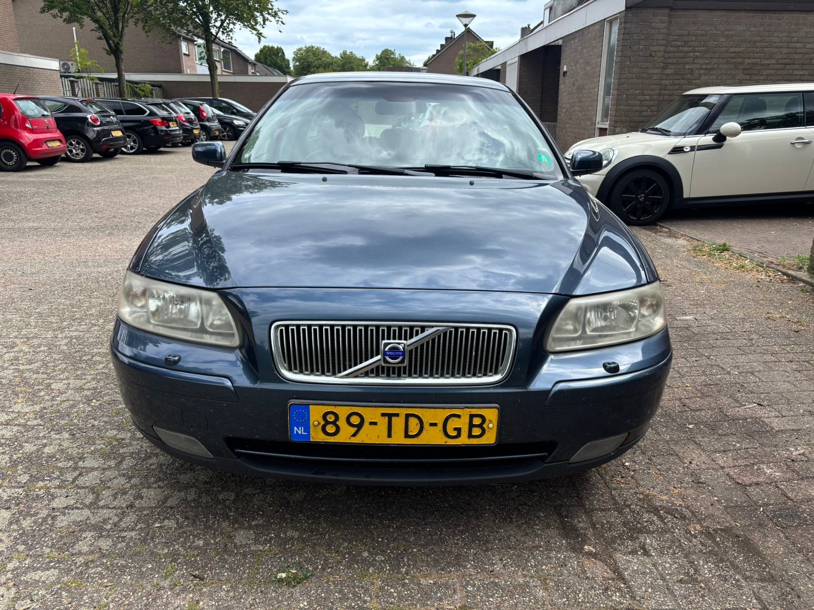 Volvo V70 2.4 140PK 2006 Blauw,lpg, Auto's, Volvo, Bedrijf, V70, ABS, Airbags, Airconditioning, Automatische klimaatregeling, Bluetooth