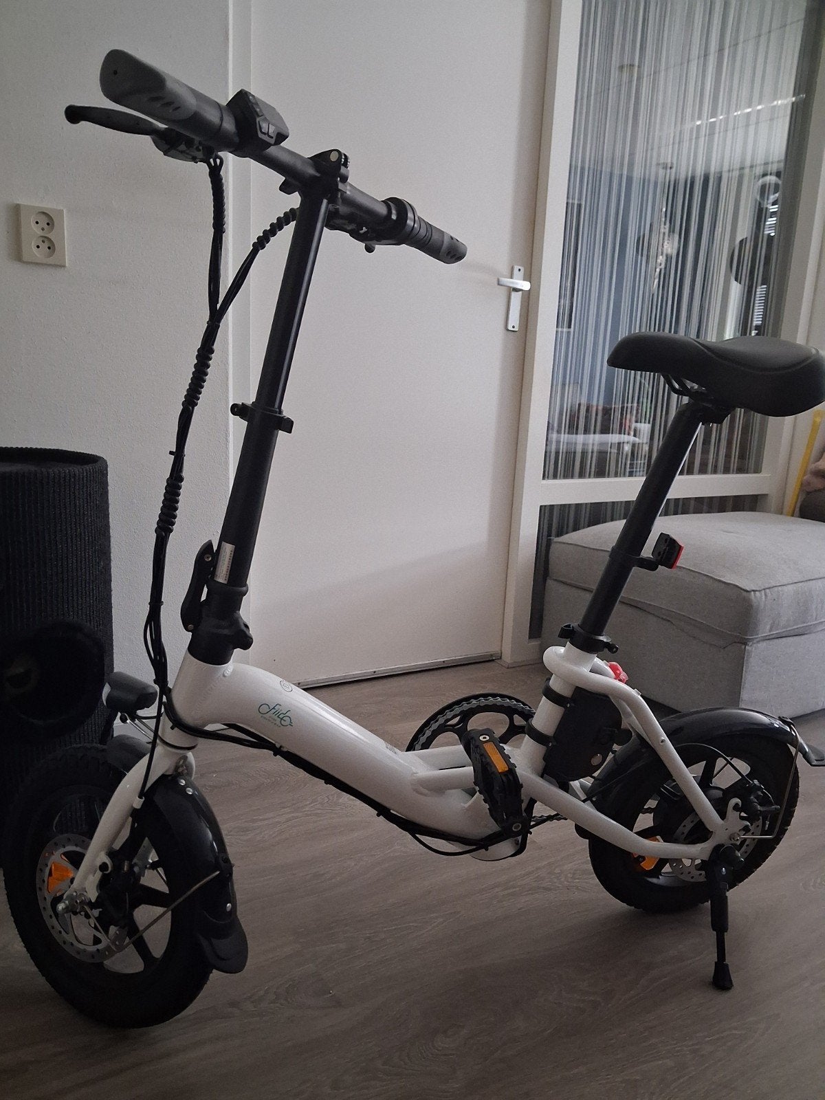 Fiido D3 Pro Opvouwbare Elektrische Fiets -zo goed als nieuw, Fietsen en Brommers, Zo goed als nieuw, Minder dan 47 cm, 30 tot 50 km per accu