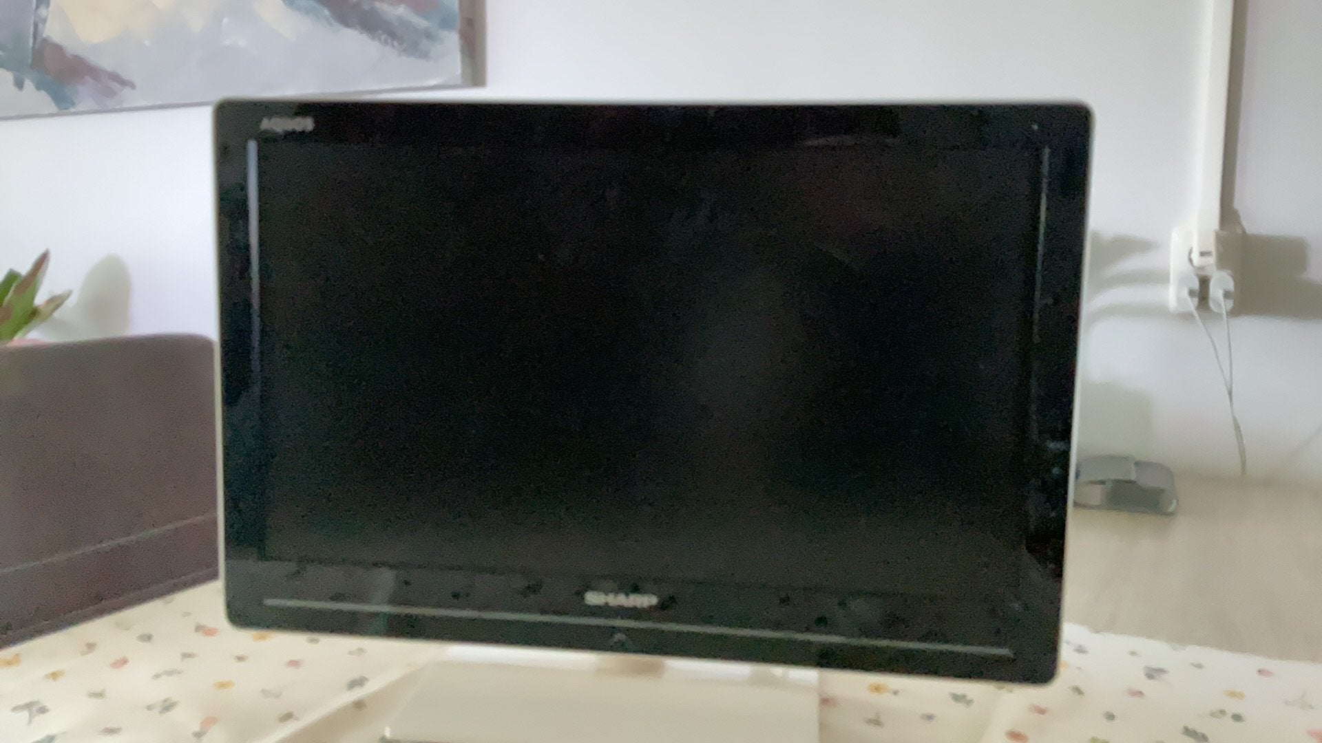 Sharp tv, Audio, Tv en Foto, Televisies, Ophalen, 50 Hz, Zo goed als nieuw, 40 tot 60 cm