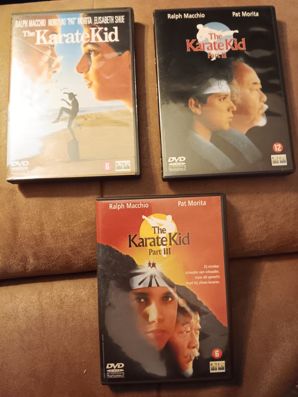 karate kid 1 2 3 dvd nieuwstaat 80.s films, Alle leeftijden, Ophalen of Verzenden, Zo goed als nieuw
