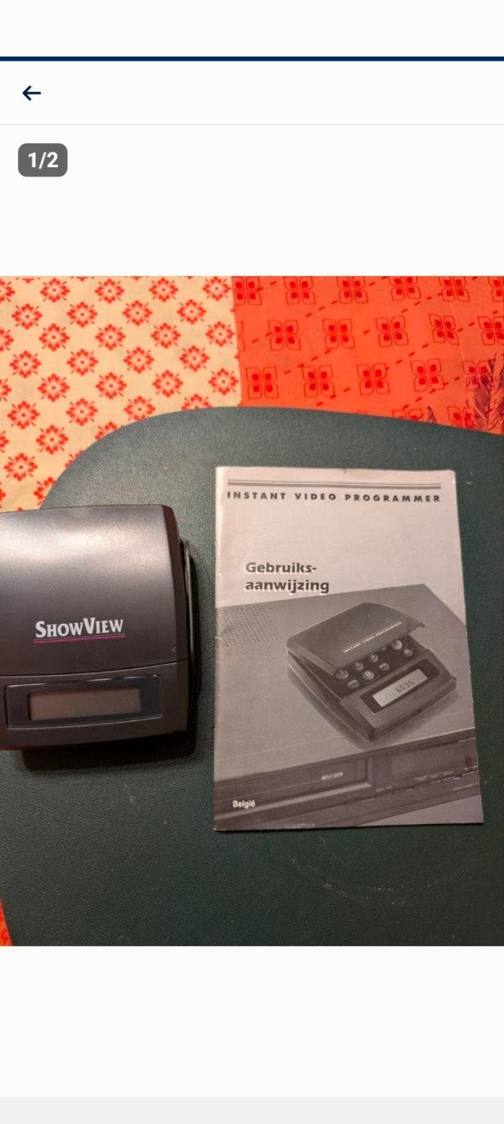 JVC SHOWVIEW VINTAGE JAREN 80 90, Ophalen of Verzenden