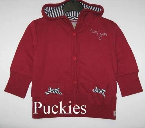 Maat 62 Rood Dirkje hooded vest NIEUW (9217) a, Kinderen en Baby's, Babykleding | Maat 62, Dirkje, Nieuw, Ophalen of Verzenden