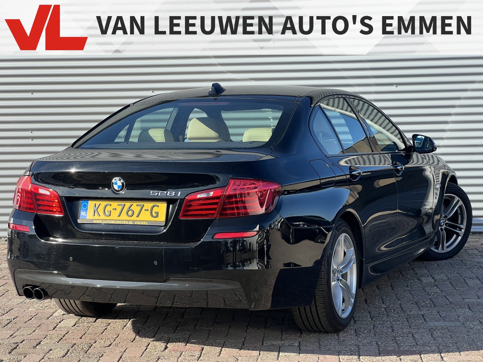 BMW 5 Serie 528i M Sport Edition | Nieuw Binnen! | Memory |, Auto's, Automaat, Gebruikt, 4 cilinders, Zwart