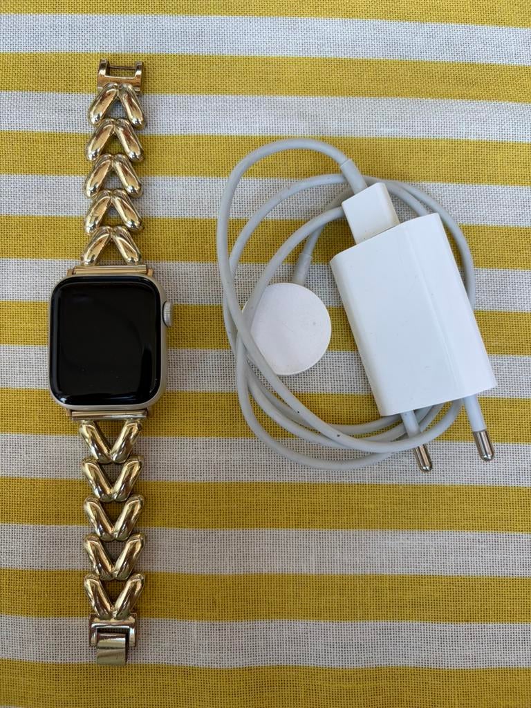 Apple Watch SE 2022 40MM, Sieraden, Tassen en Uiterlijk, Smartwatches, Ophalen, Gebruikt, Zwart, IOS