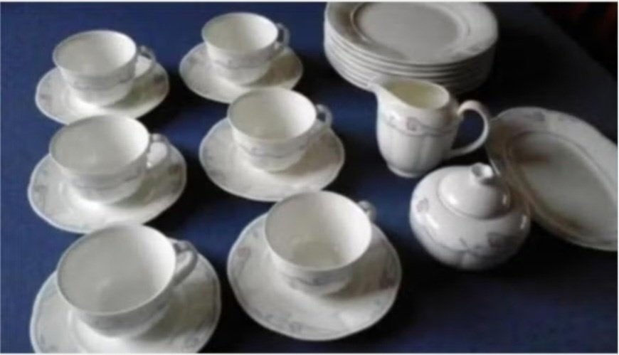 Servies Villeroy en Boch Florina, Ophalen, Zo goed als nieuw, Overige stijlen, Porselein