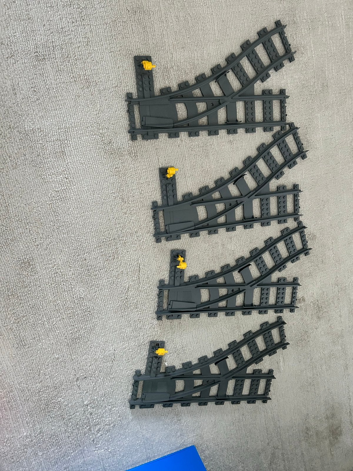 LEGO Treinwissels 53404 en 53407 - 8 stuks, Kinderen en Baby's, Gebruikt, Overige thema's, Lego, Accessoire