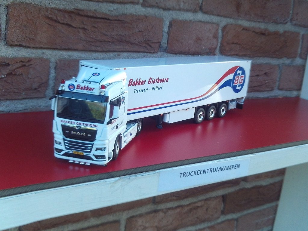 WSI  Man  TGX  GM  4 x 2  van  Bakker  Giethoorn., Ophalen of Verzenden, Nieuw, Bus of Vrachtwagen, Wsi