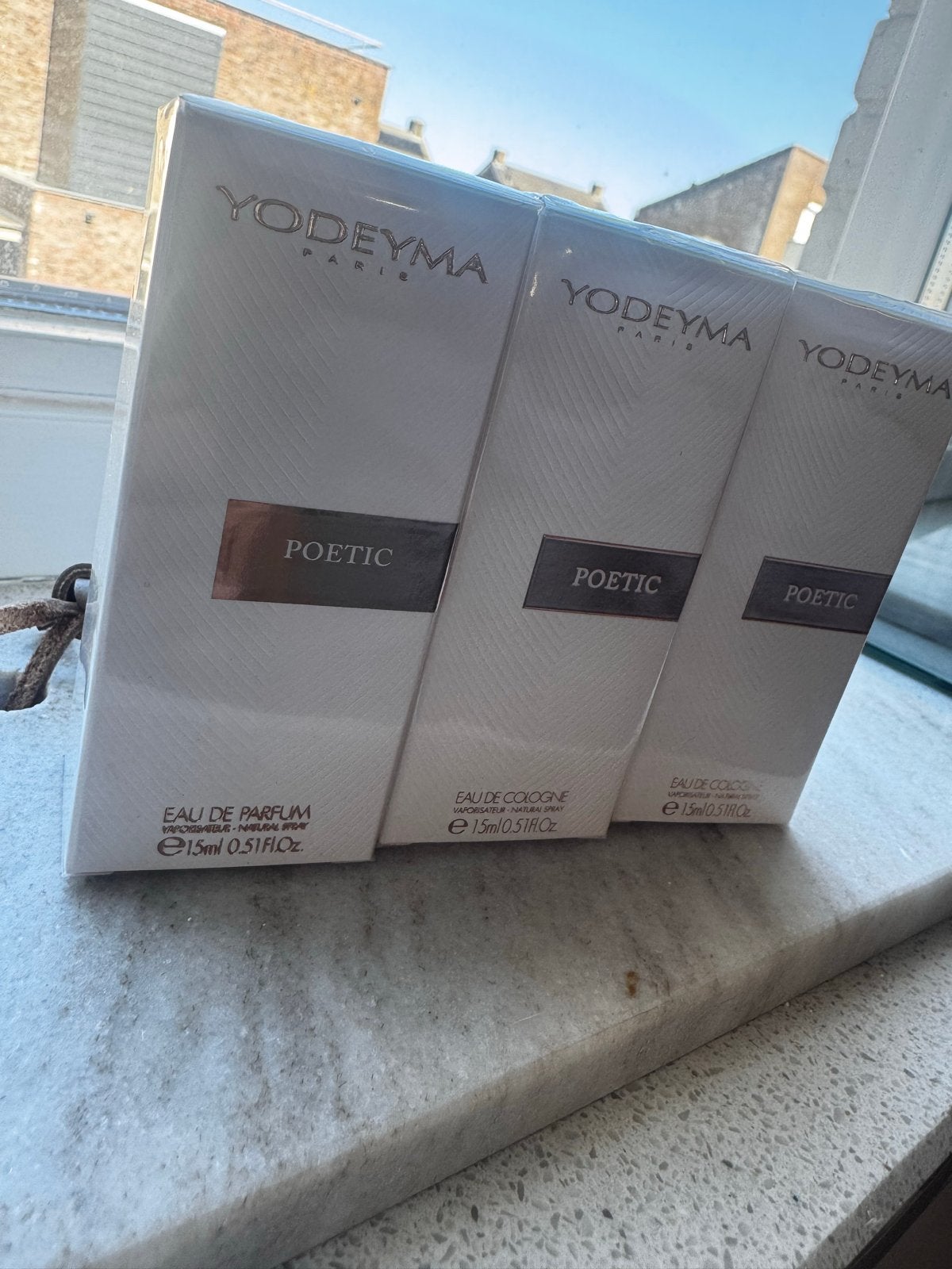 Yodeyma Poetic Eau de Parfum 15ml €16 voor 3, Sieraden, Tassen en Uiterlijk, Ophalen of Verzenden, Nieuw