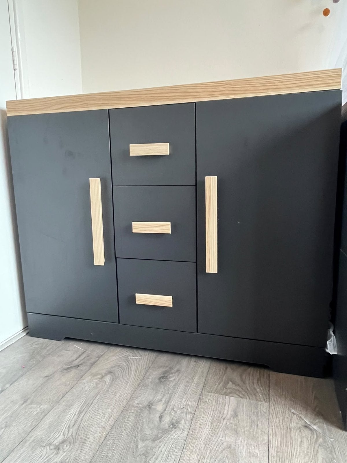 Interbaby Babykamer Stone: Ledikant, Commode, Kast, Ophalen, Zo goed als nieuw, Jongetje of Meisje