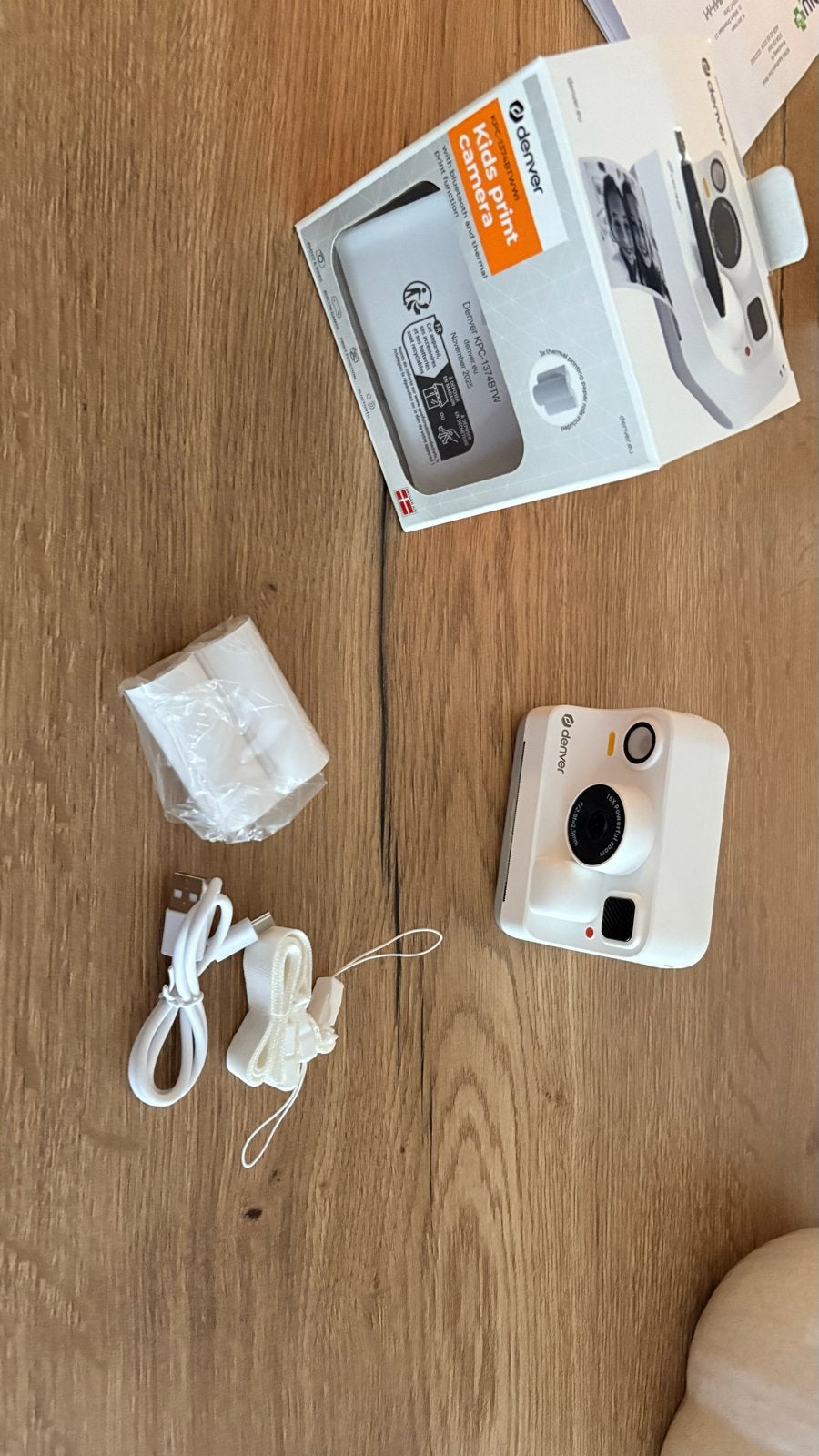 Denver Kids' Print Camera - Direct Print Camera voor Kindere, Ingebouwde flitser, Nieuw, Ophalen of Verzenden, Overige Merken